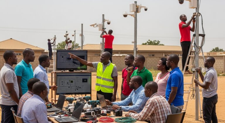 The Best Place to Learn CCTV and IP Camera Installation in Abuja, Nigeria