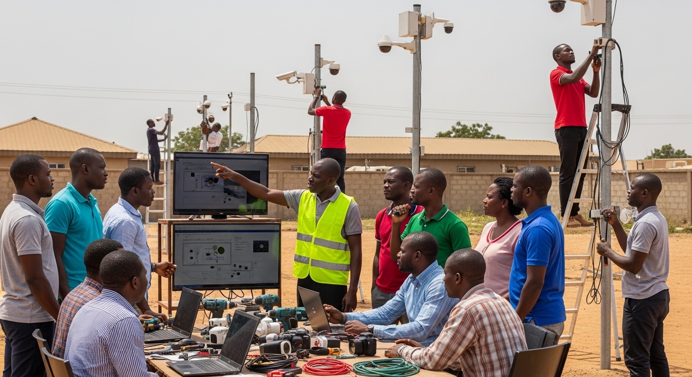 The Best Place to Learn CCTV and IP Camera Installation in Abuja, Nigeria