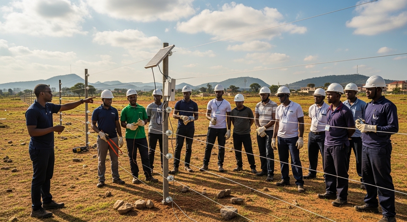 The Best Place to Learn Electric Fence Installation in Abuja, Nigeria